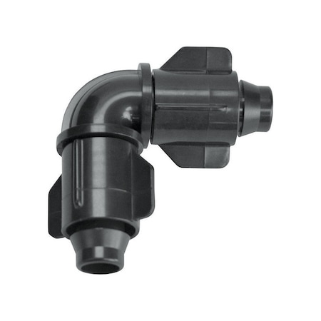 National Diversified Sales Raindrip Smart Loc 1/2 in. Slip Drip Irrigation Elbow 1 pk S5700UB